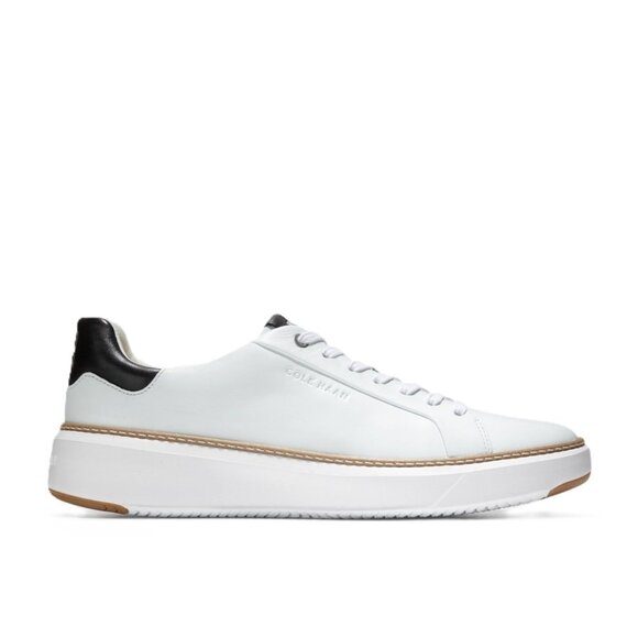 Cole Haan Men's Grandpro Topspin Optic White / Black Sneakers Shoes